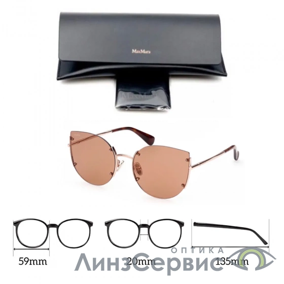 солнцезащитные очки max mara 0017-d 28g  в салоне ЛинзСервис