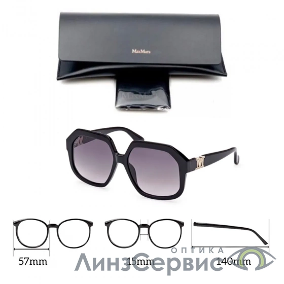 солнцезащитные очки max mara 0056 01b  в салоне ЛинзСервис