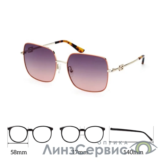 солнцезащитные очки guess 7906-h 44f  в салоне ЛинзСервис